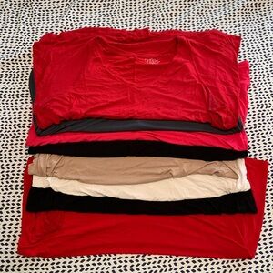 Time and Tru XL bundle! 8 tanks, 1 dress!